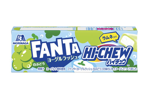 森永製菓×ファンタコラボの「ハイチュウ」「大粒ラムネ」発売、「ハイチュウ〈ファンタ ヨーグルラッシュ〉」など4月23日登場