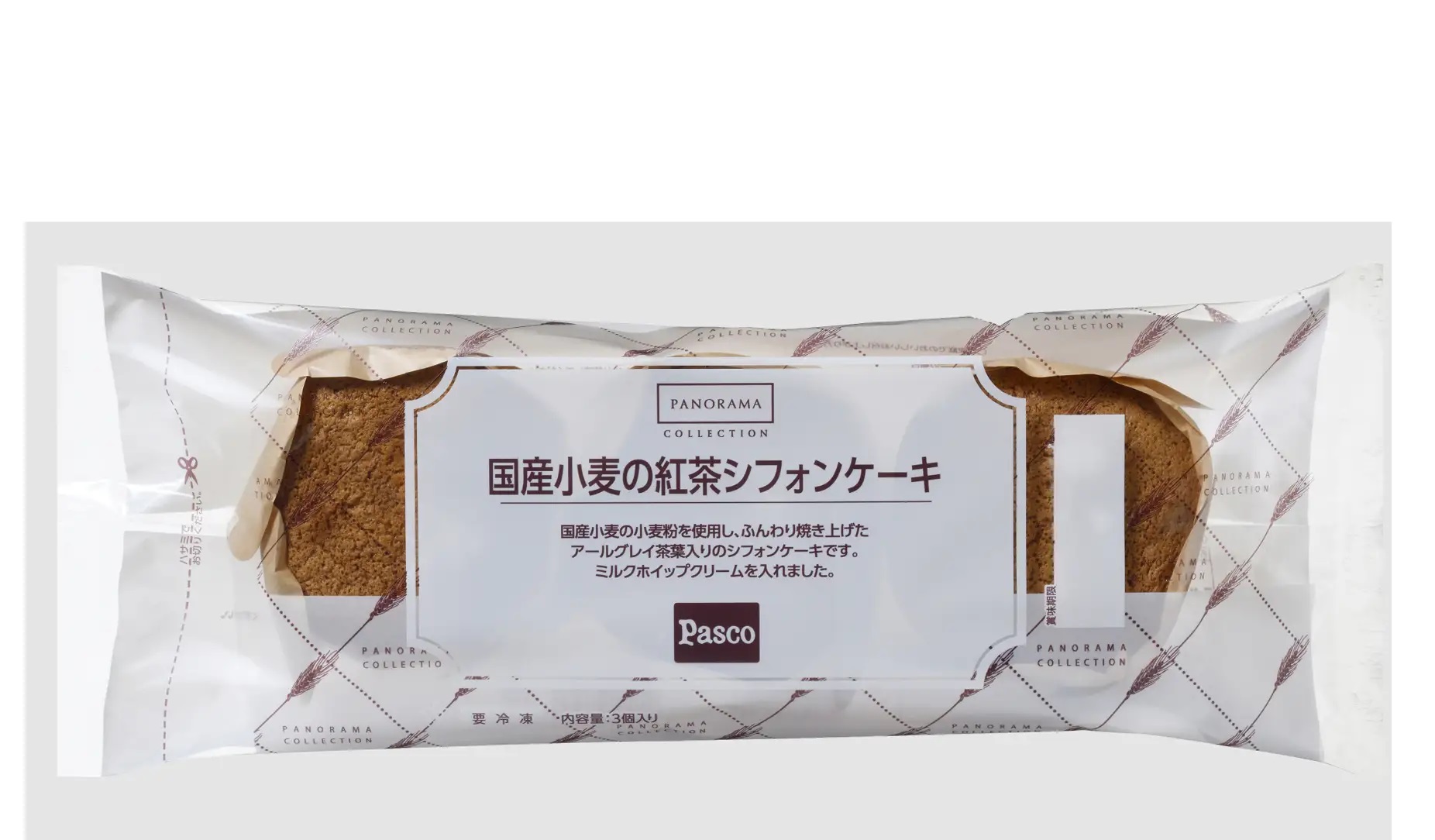 Pasco 「国産小麦の紅茶シフォンケーキ」