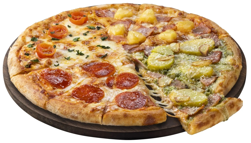 ドミノ･ピザ ハッピーレンジピザ「クワトロ･ハッピー」