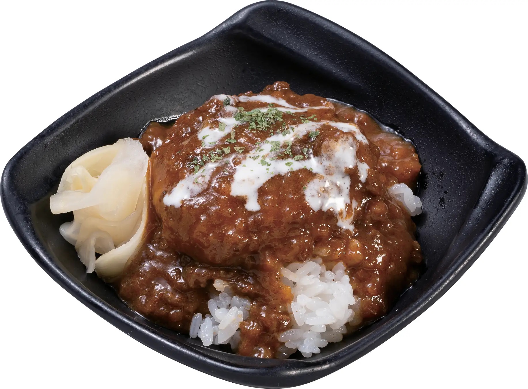 かっぱ寿司 「ハンバーグ&黒毛和牛カレー」