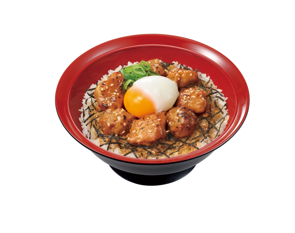 すき家「おんたま炭火やきとり丼」