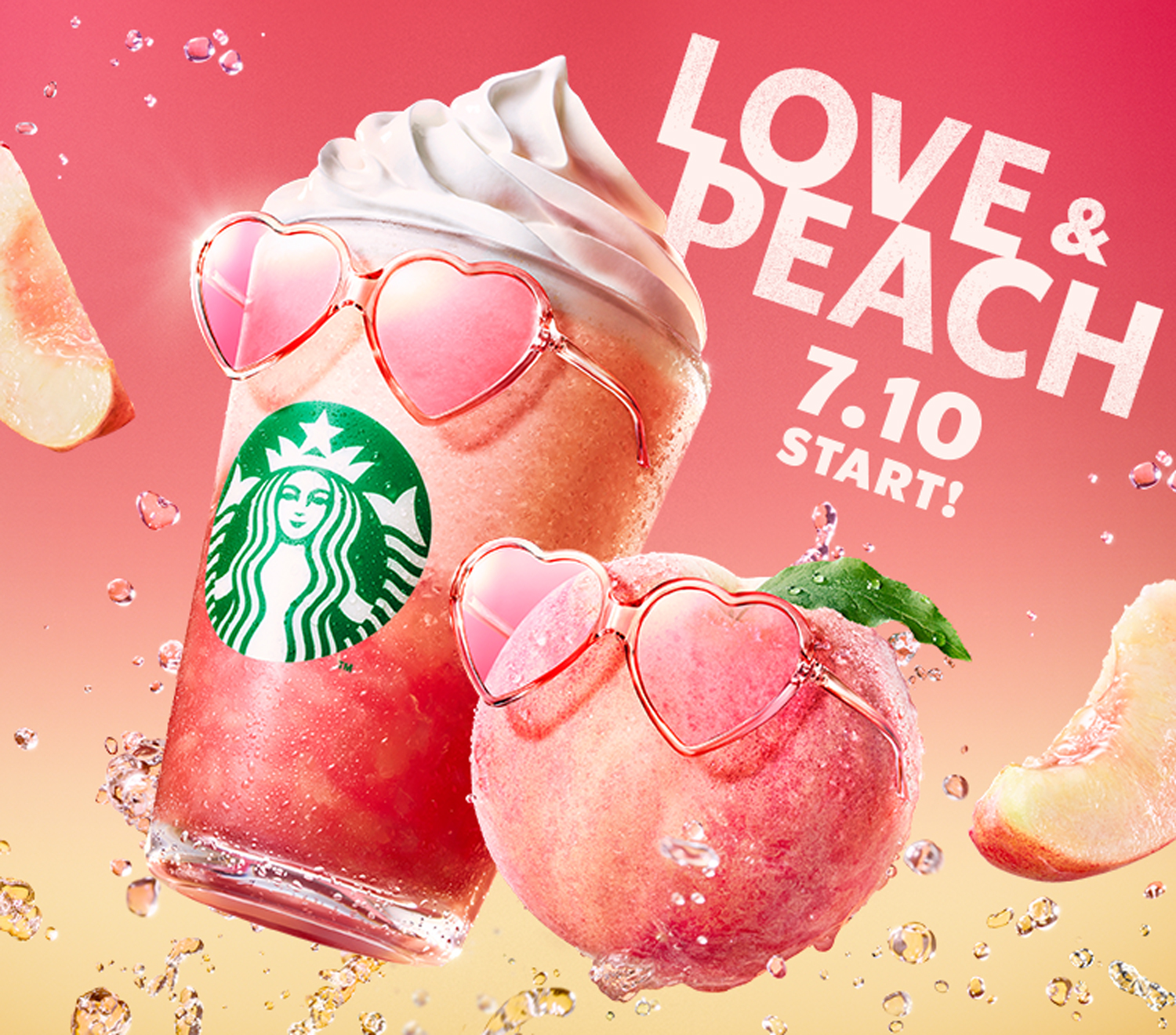 スタバ 新作「ラブ&ピーチフラペチーノ」発売、桃果汁とピューレで“果実感あふれる”味わい/サマーシーズン2024第3弾 | 食品産業新聞社 ...