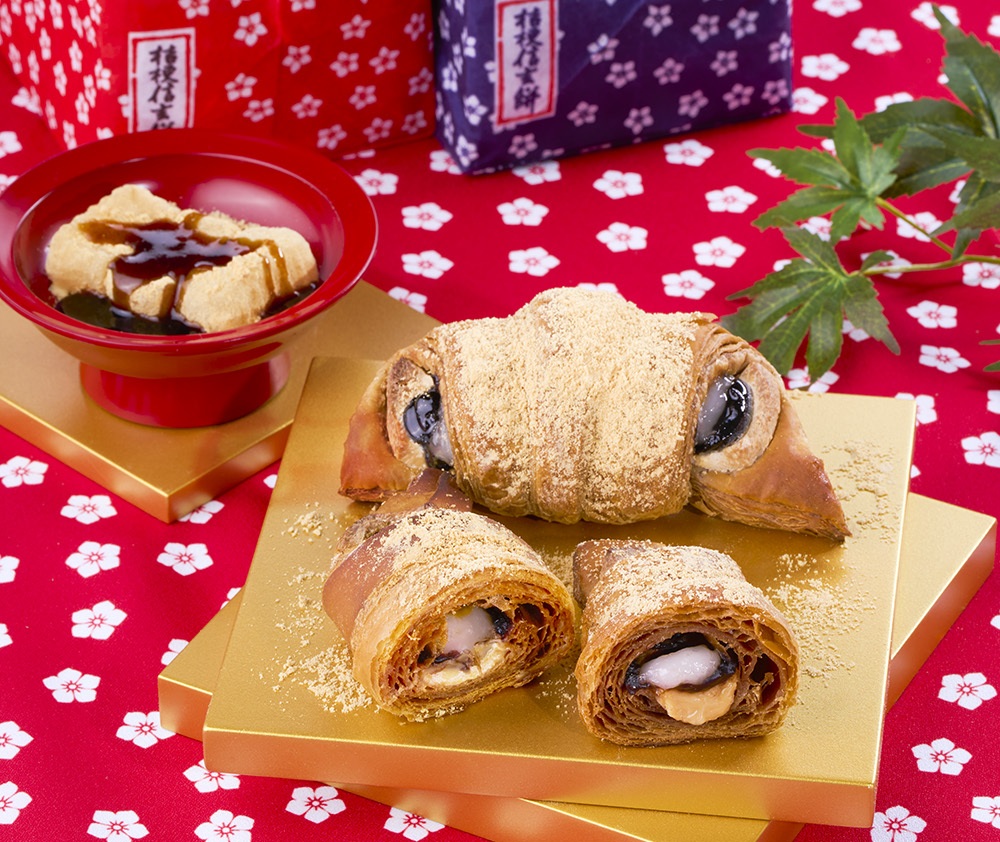 サンマルクカフェ「プレミアムチョコクロ 桔梗信玄餅」
