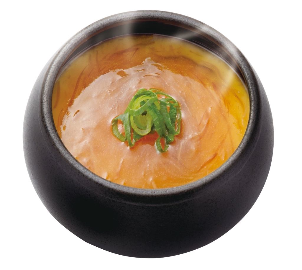 はま寿司「気仙沼産ふかひれあんかけ茶碗蒸し」