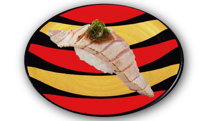 かっぱ寿司「大切りみなみ鮪大とろ塩炙りおろしステーキソース」