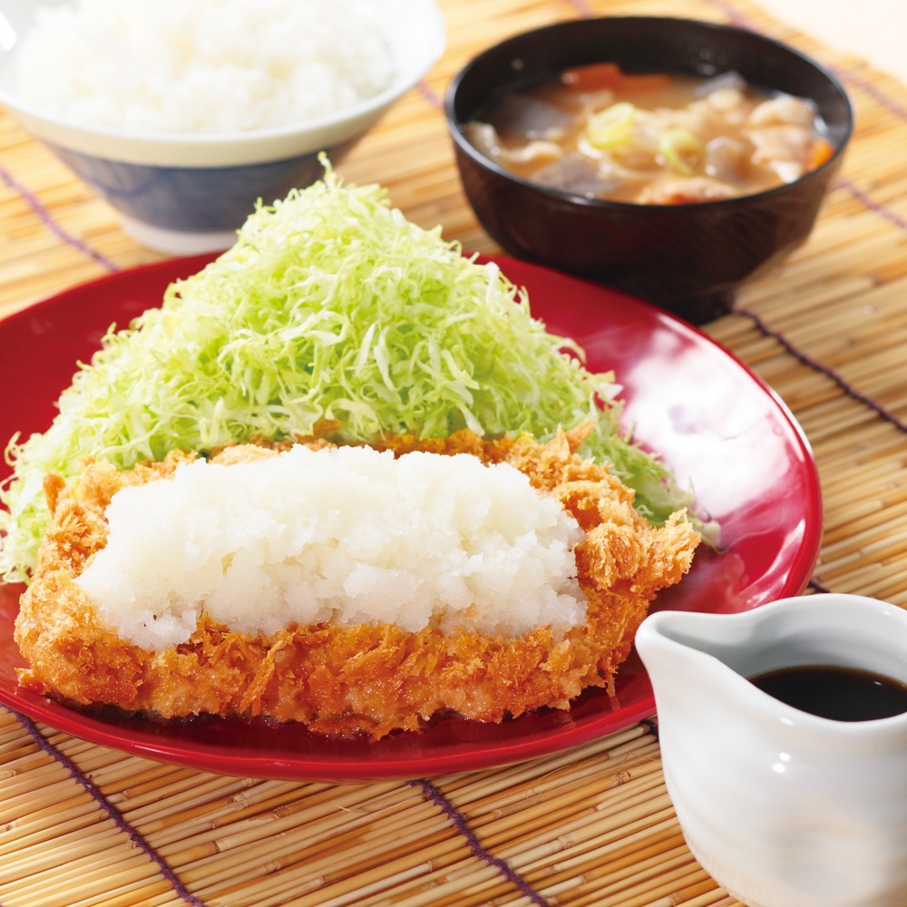 かつや「おろしカツ定食 120gロース」