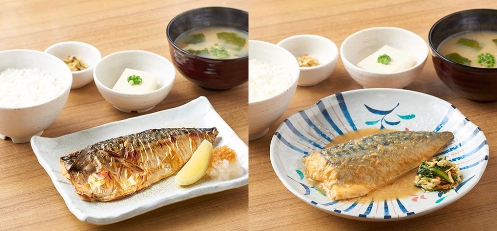 やよい軒「サバの塩焼定食」「サバの味噌煮定食」