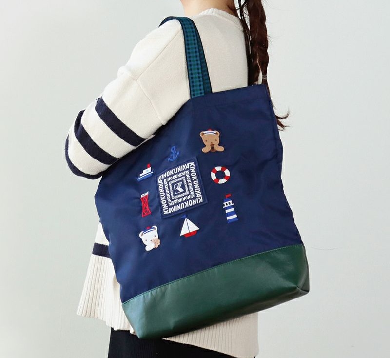「紀ノ国屋×familiar トートバッグ」