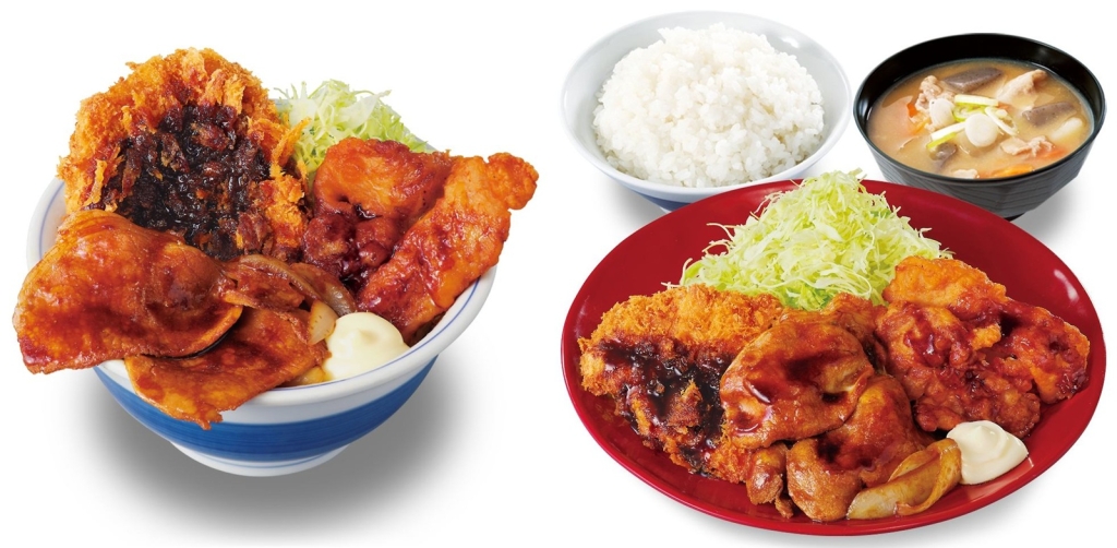 かつや「豚DX丼」「豚DX定食」