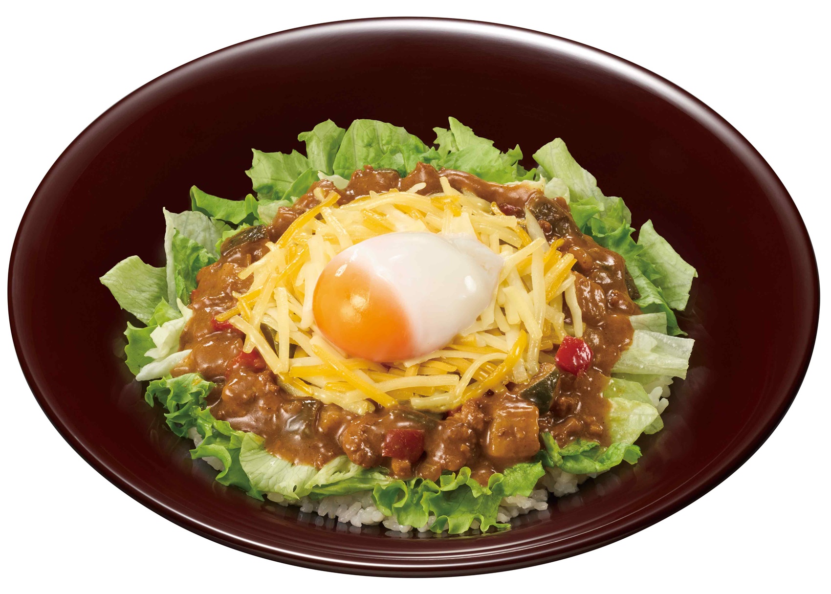 すき家「チーズスパイシーキーマカレー丼」