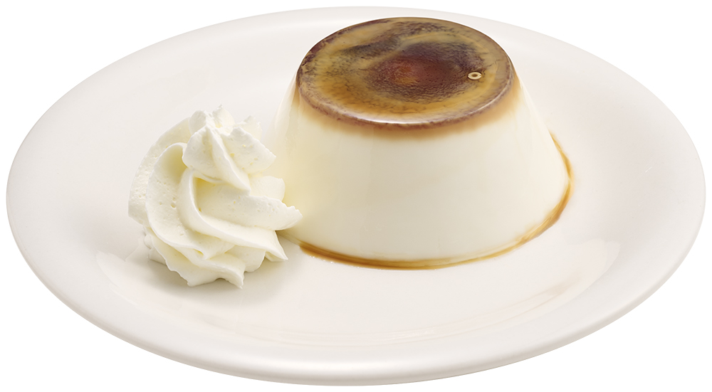 スシロー「パンナコッタ カラメルソース仕立て」