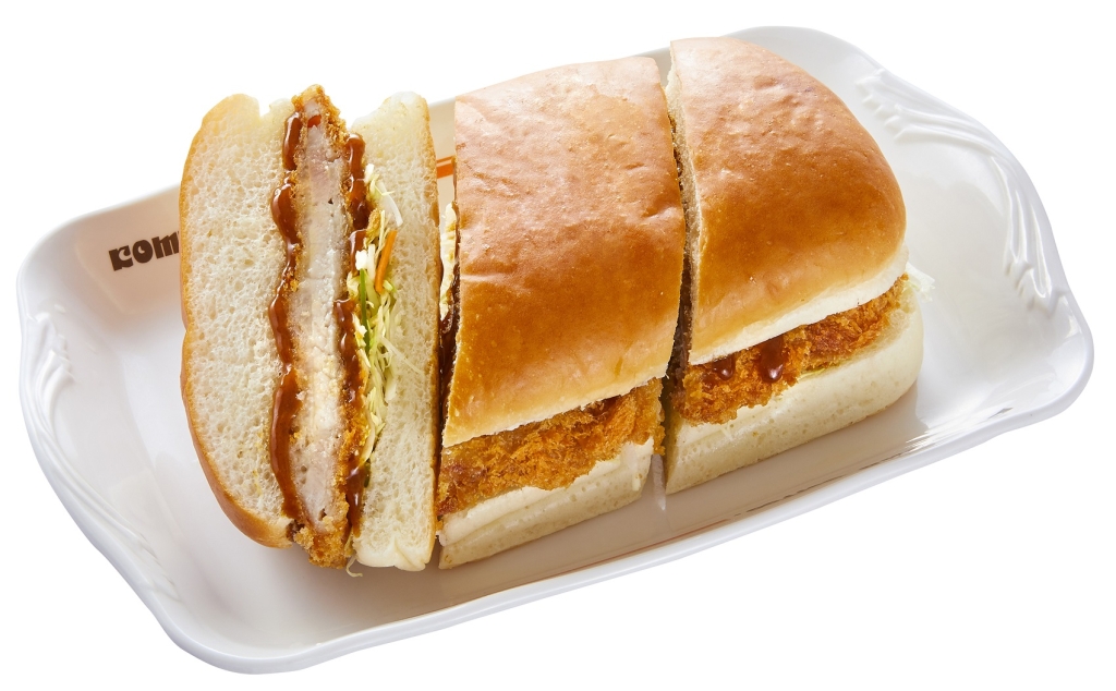 コメダ珈琲店「カツカリーパン」