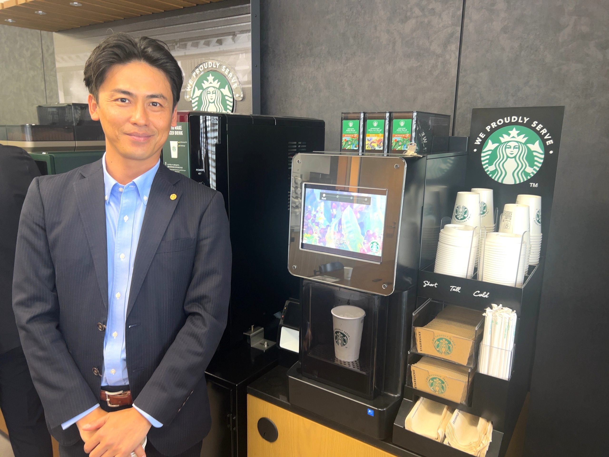 富士電機製「FCMD300ML」を紹介する橋本部長