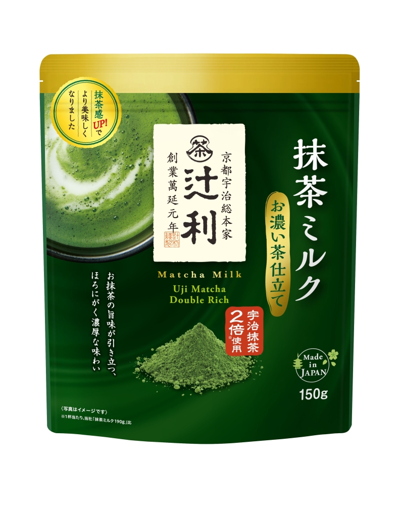 「辻利 抹茶ミルク お濃い茶仕立て」
