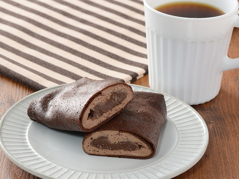 Uchi Cafe盛りすぎ!くちどけショコラクレープ