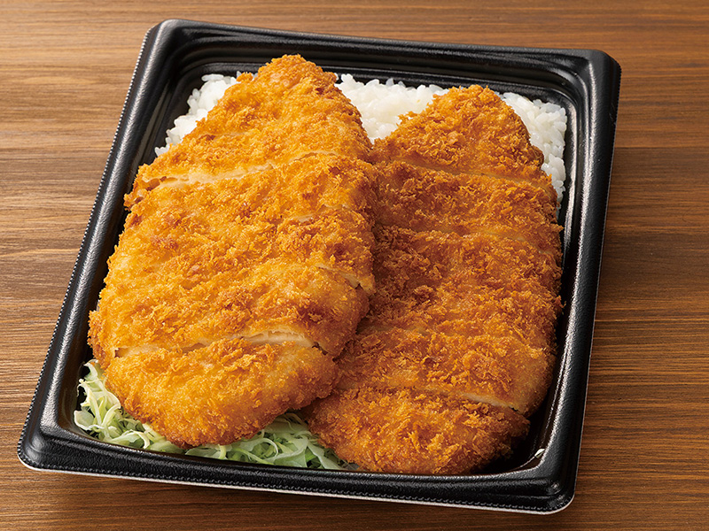 盛りすぎ!チキンカツ弁当