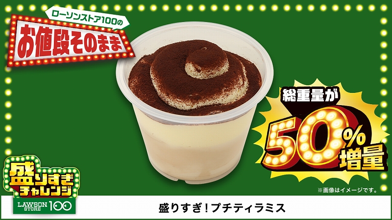 盛りすぎ!プチティラミス