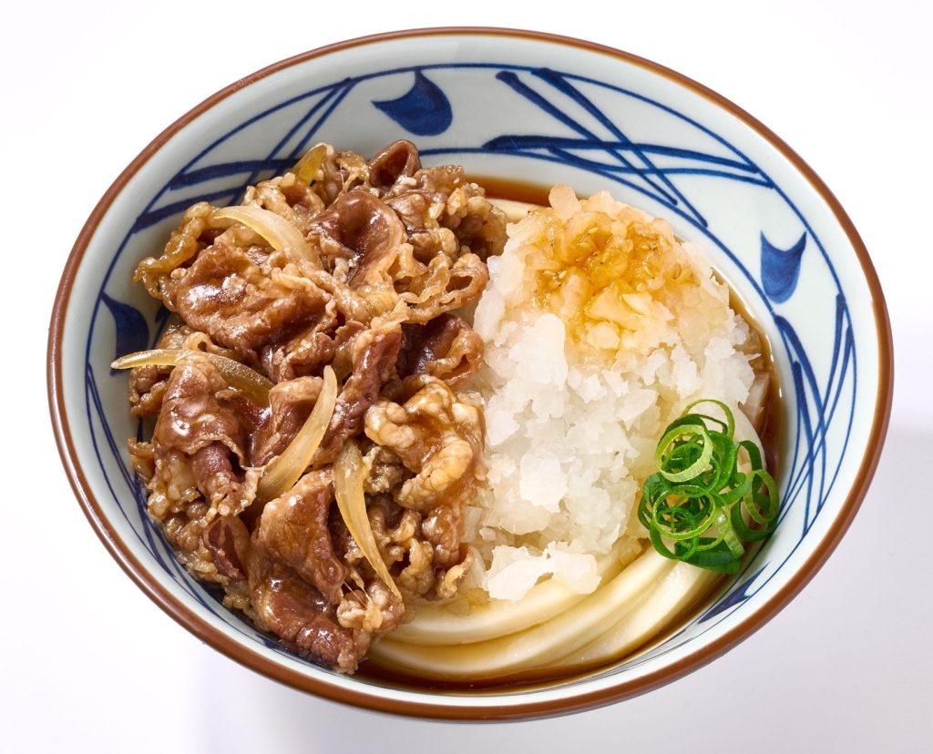 丸亀製麵「鬼おろし肉ぶっかけうどん」