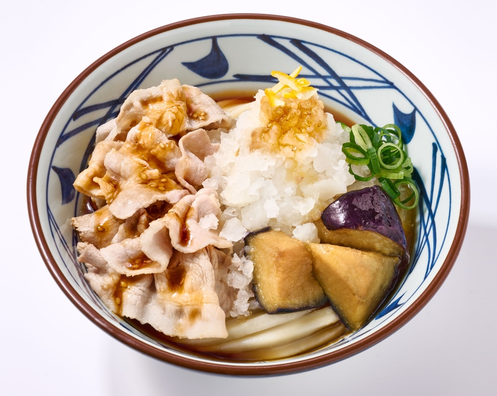 丸亀製麵「鬼おろし豚しゃぶぶっかけうどん」
