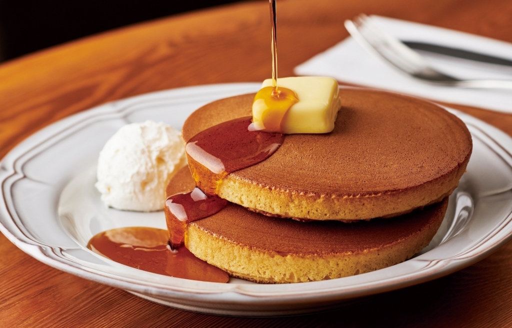 「トラディショナル・ホットケーキ ホイップクリーム付き 2枚(単品)」