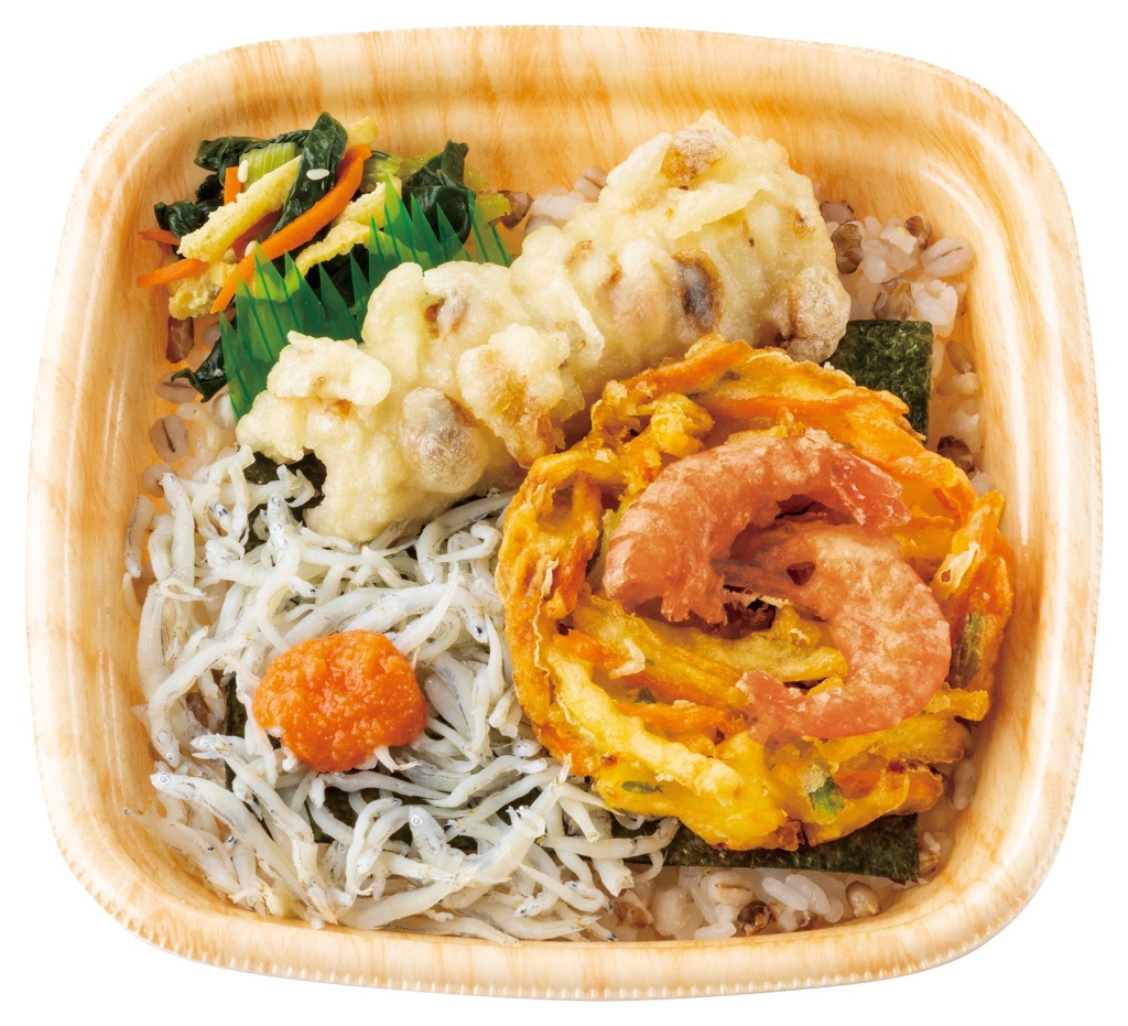 ほっともっと「もちミニ 釜揚げしらす弁当」