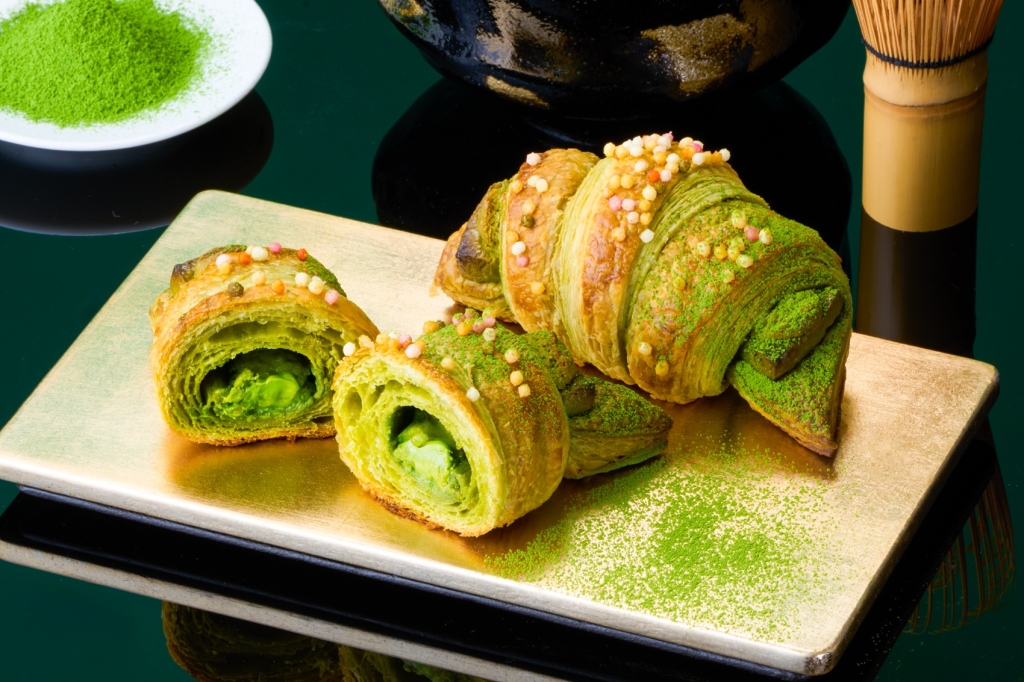 サンマルクカフェ「プレミアムチョコクロ 京抹茶」