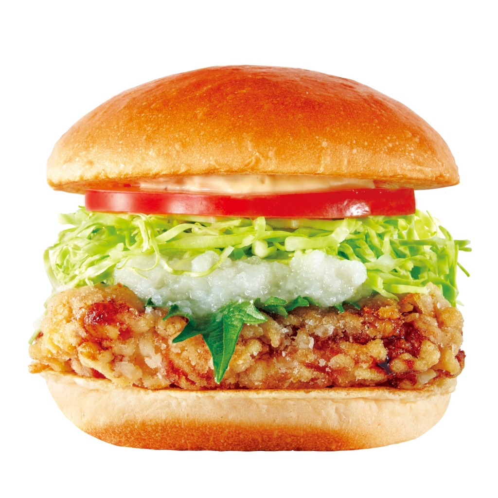 ファーストキッチン「クラシックおろしチキン竜田バーガー」
