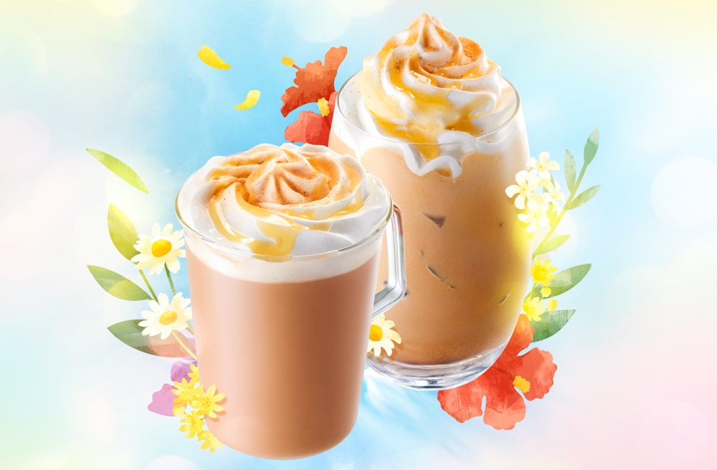 スターバックスコーヒー「アールグレイ ブーケ & ティー ラテ(Hot/Iced)」