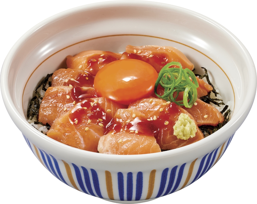 なか卯「サーモンユッケ丼」