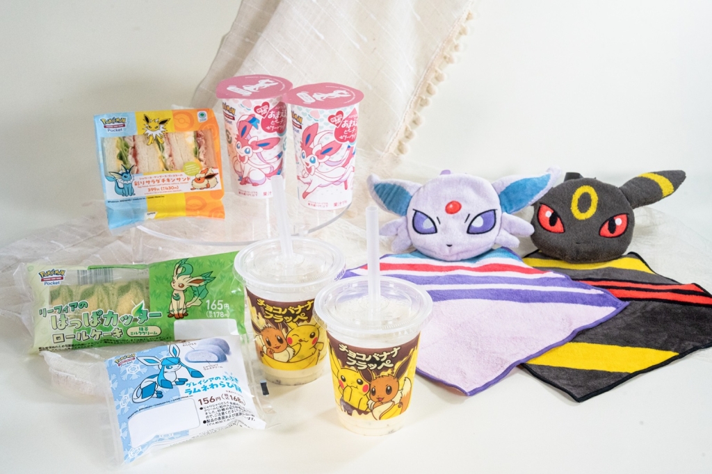 ファミリーマート×ポケモン「イーブイ」商品ラインアップ