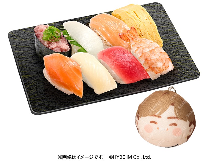 「BTS Island:インザソム コラボ限定お手玉ぬいぐるみ付きセット8貫」