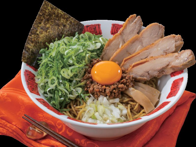 バーミヤン「冷やしまぜそば2品盛り」