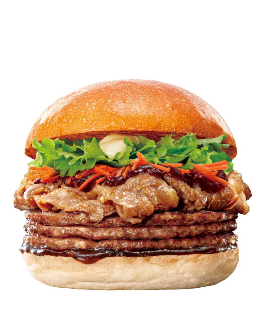 ロッテリア「キング 牛プルコギバーガー」