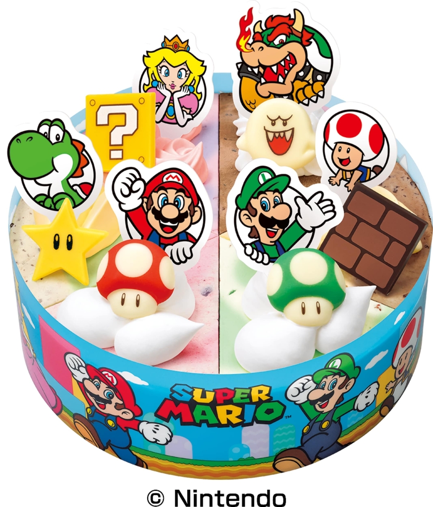 サーティワン「スーパーマリオ パレット6」