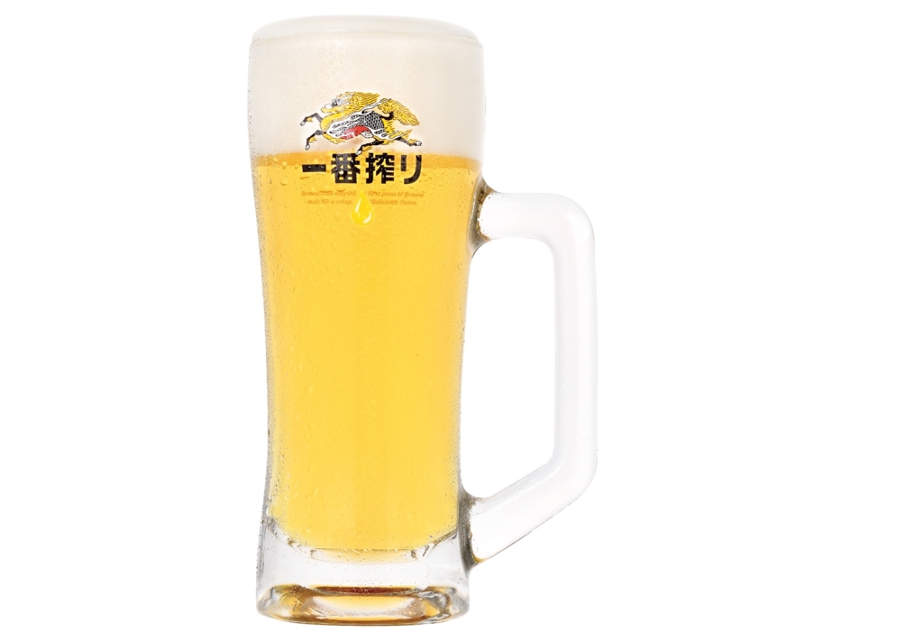 日高屋「キリン一番搾り(生)(中ジョッキ)」