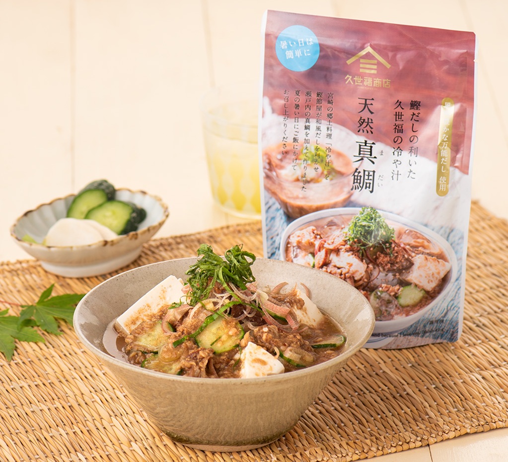 久世福商店「久世福の冷や汁 天然真鯛 140g」