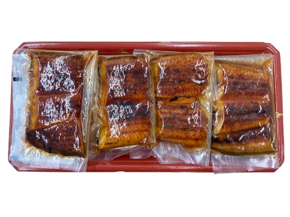 イオン「真空 中国産うなぎ蒲焼」4食パック