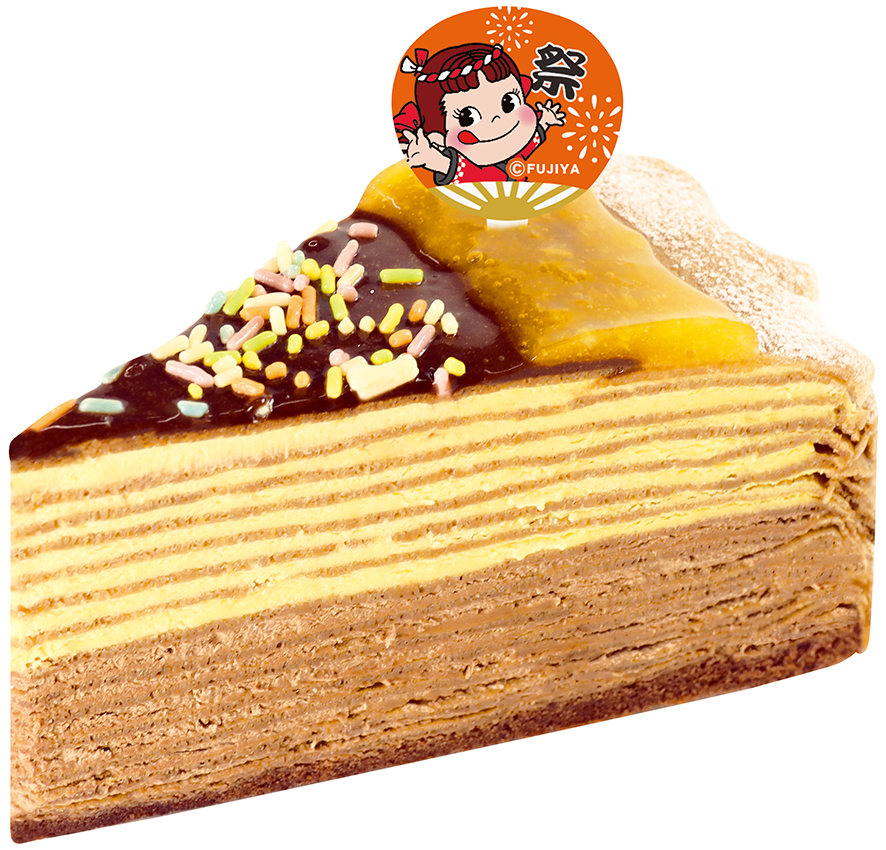不二家洋菓子店「夏だ!祭りだ!チョコバナナミルクレープ」