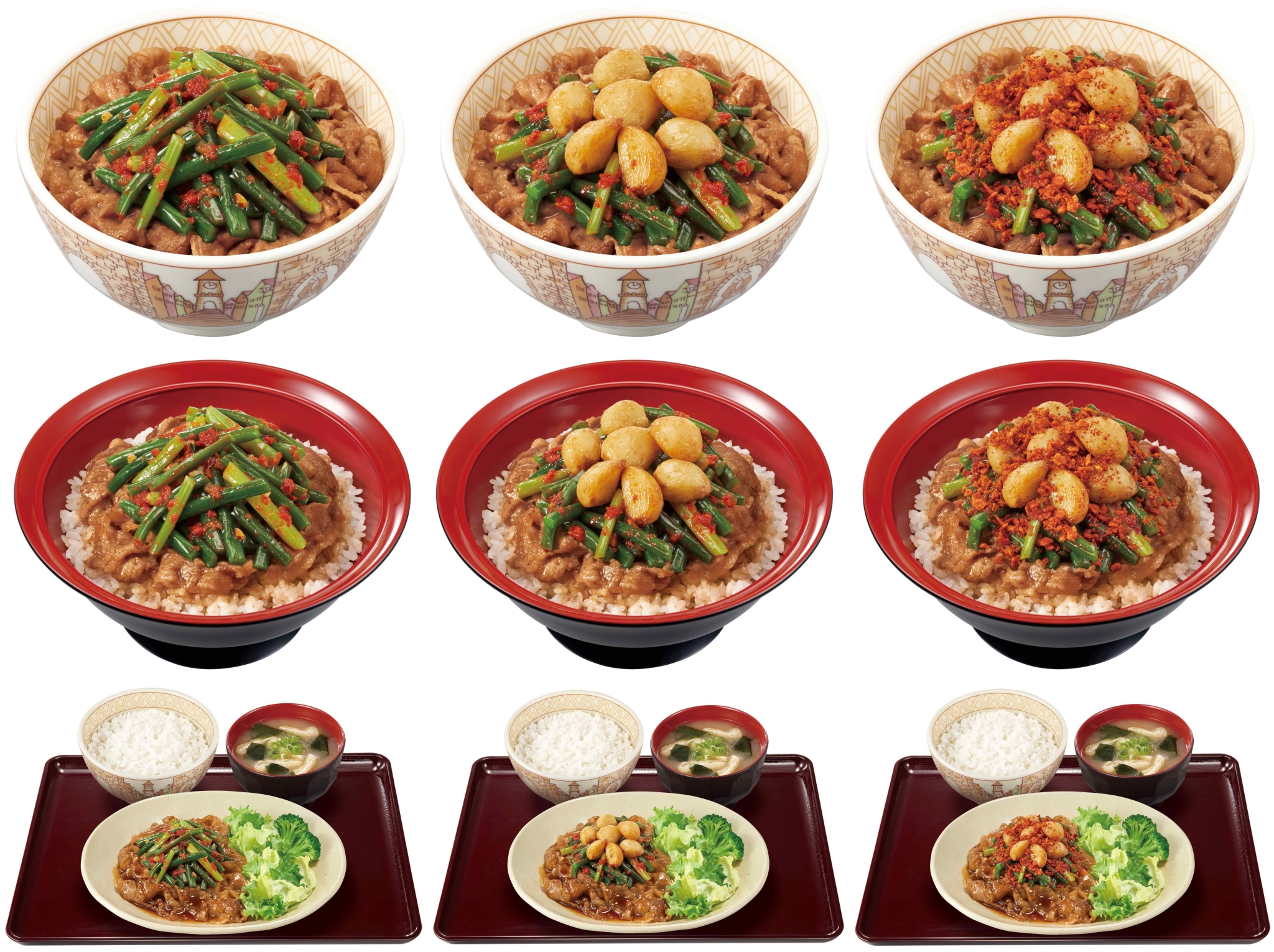 すき家、夏の人気メニュー「ニンニクの芽牛丼」発売、2025年は牛カルビを組み合わせた丼･定食も展開 | 食品産業新聞社ニュースWEB