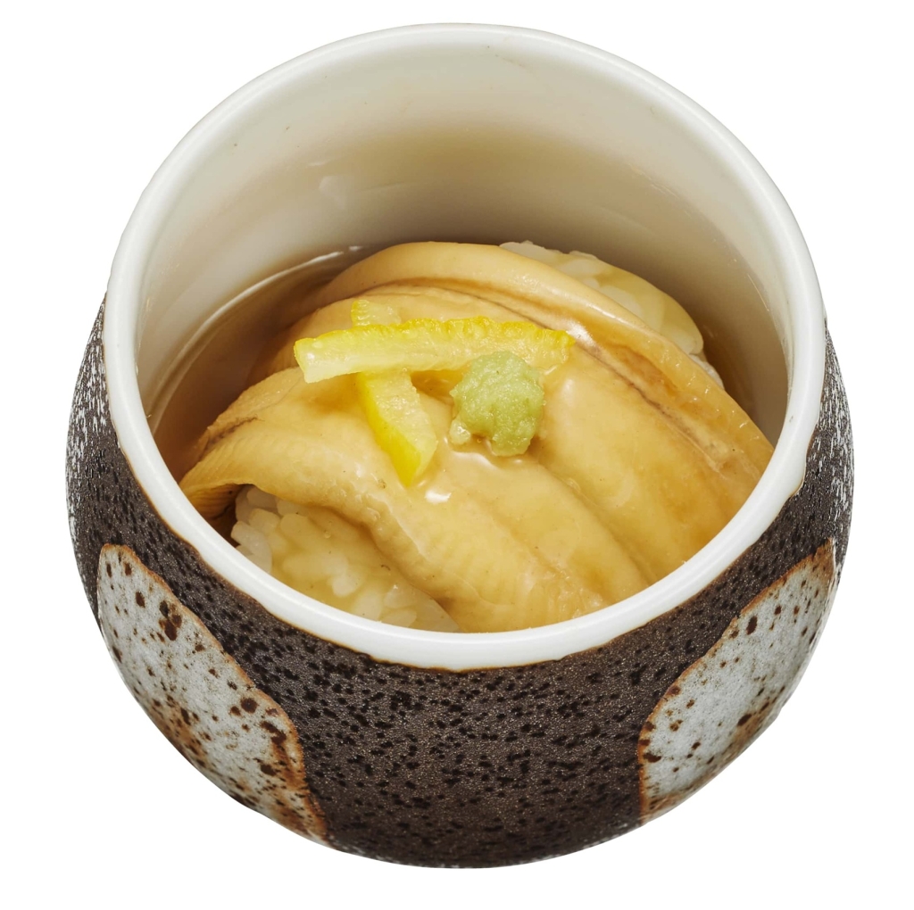 かっぱ寿司「ふっくら蒸し煮穴子寿司～かつお出汁餡がけ～」