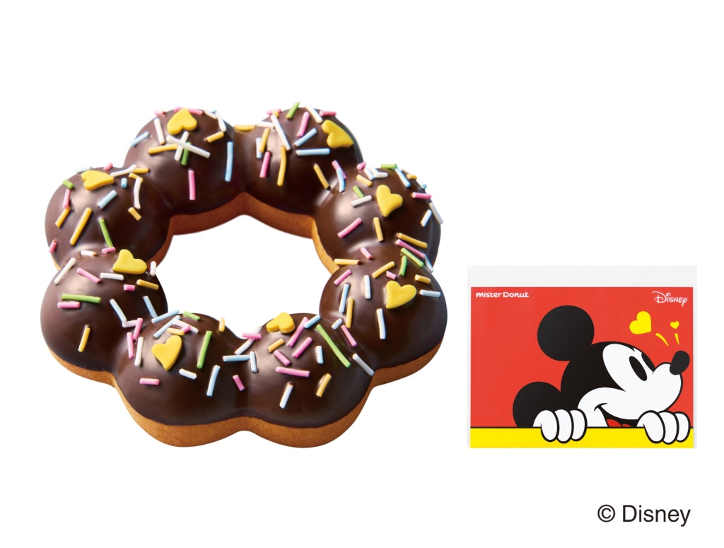 ミスタードーナツ「ポン･デ･スマイルチョコレート〈ミッキーマウス〉」