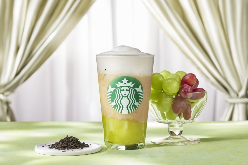 スタバ「マスカット アールグレイ フローズン ティー」