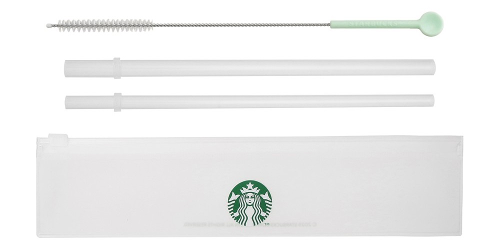 スターバックス「ケース付リユーザブルストローセット&ブラシ」
