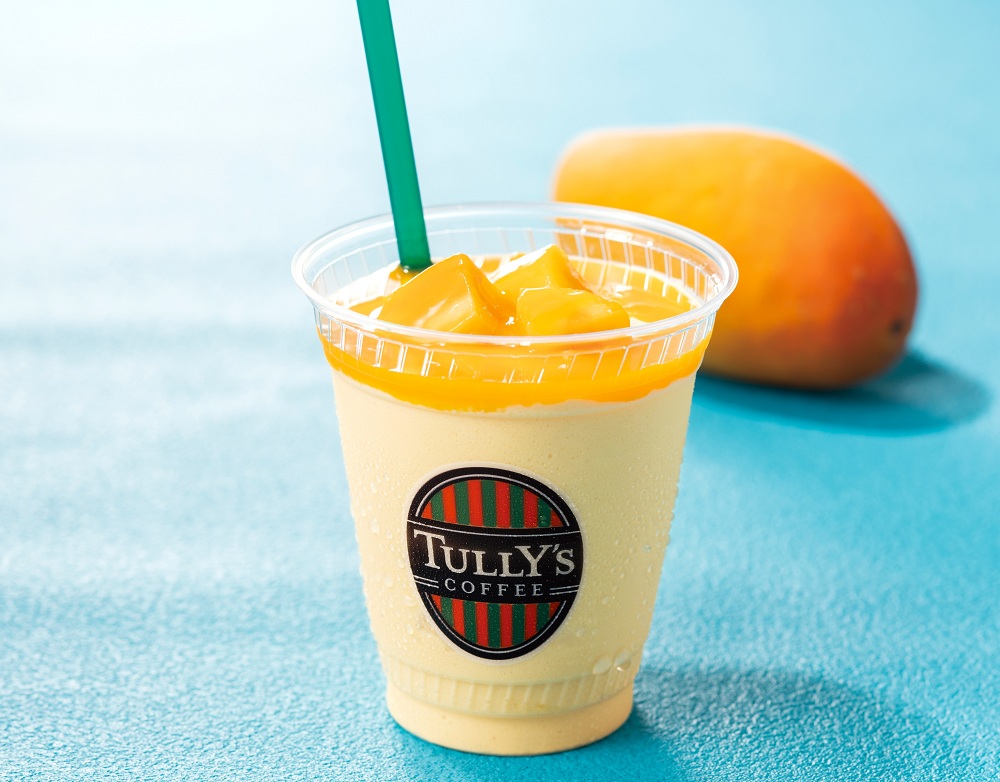 タリーズコーヒー「ごろっとマンゴープリンシェイク」