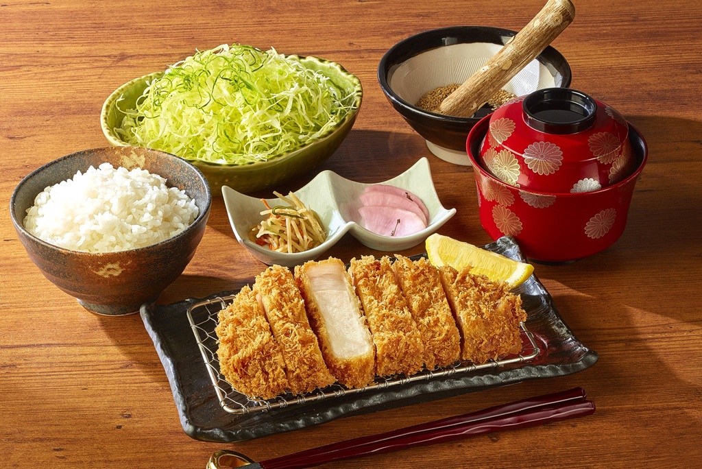 さぼてんの「とよた ひまわりポークロースかつ御膳」(180g)