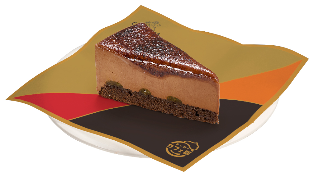 スシロー「ショコラブリュレアチーズケーキ」