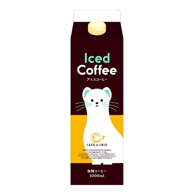 カフェ・ド・クリエ「アイスコーヒーリキッド1,000ml」