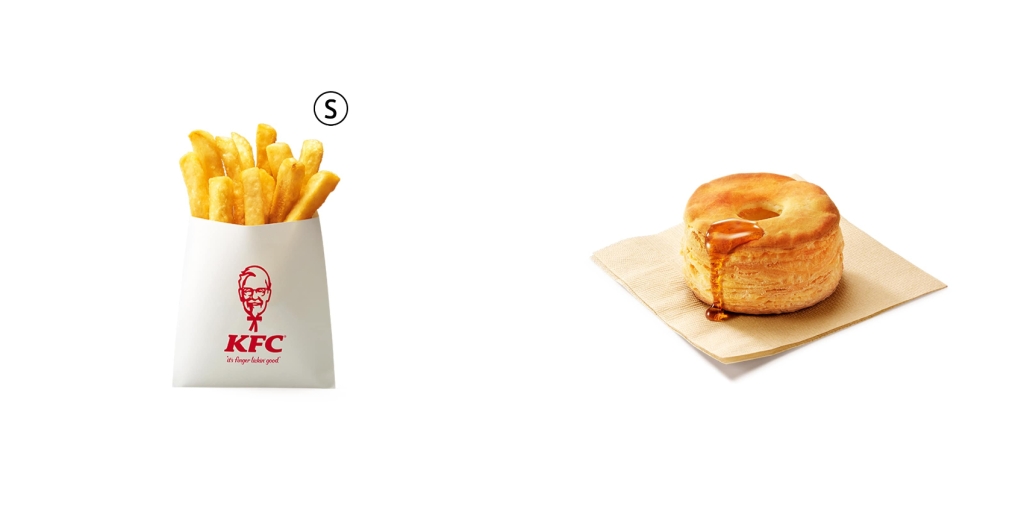 KFC「ポテトS」「ビスケット」