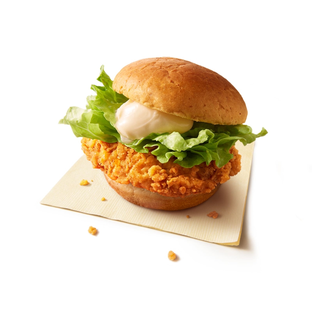 KFC「チキンフィレバーガー」