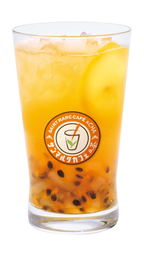 サンマルクカフェ&茶「ジャスミンフルーツティー パイナップル&パッションフルーツ&レモン」